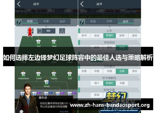如何选择左边锋梦幻足球阵容中的最佳人选与策略解析 如何选择左边锋梦幻足球阵容中的最佳人选与策略解析