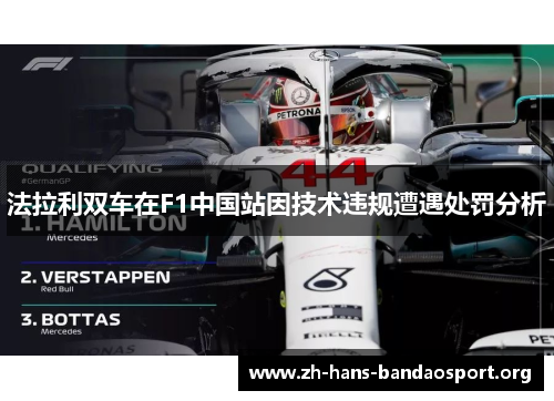 法拉利双车在F1中国站因技术违规遭遇处罚分析 法拉利双车在F1中国站因技术违规遭遇处罚分析