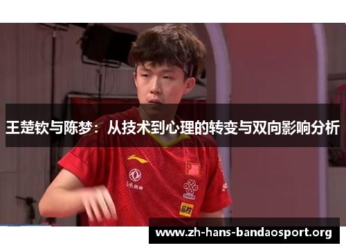 王楚钦与陈梦:从技术到心理的转变与双向影响分析 王楚钦与陈梦:从技术到心理的转变与双向影响分析