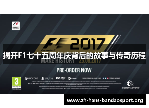 揭开F1七十五周年庆背后的故事与传奇历程 揭开F1七十五周年庆背后的故事与传奇历程